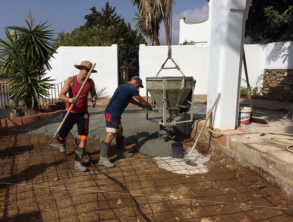 OCS - Constructions and services - PROJECTS - Exterior refurbishment in Mijas la Nueva