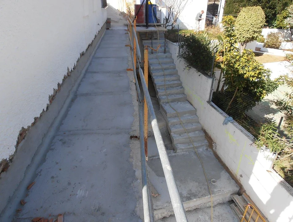 OCS - Construcciones y servicios - PROYECTOS - Reforma exteriores y garaje El Lagarejo