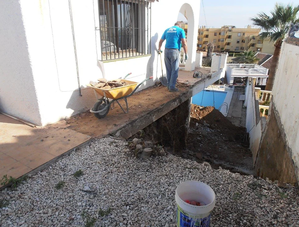 OCS - Construcciones y servicios - PROYECTOS - Reforma exteriores y garaje El Lagarejo